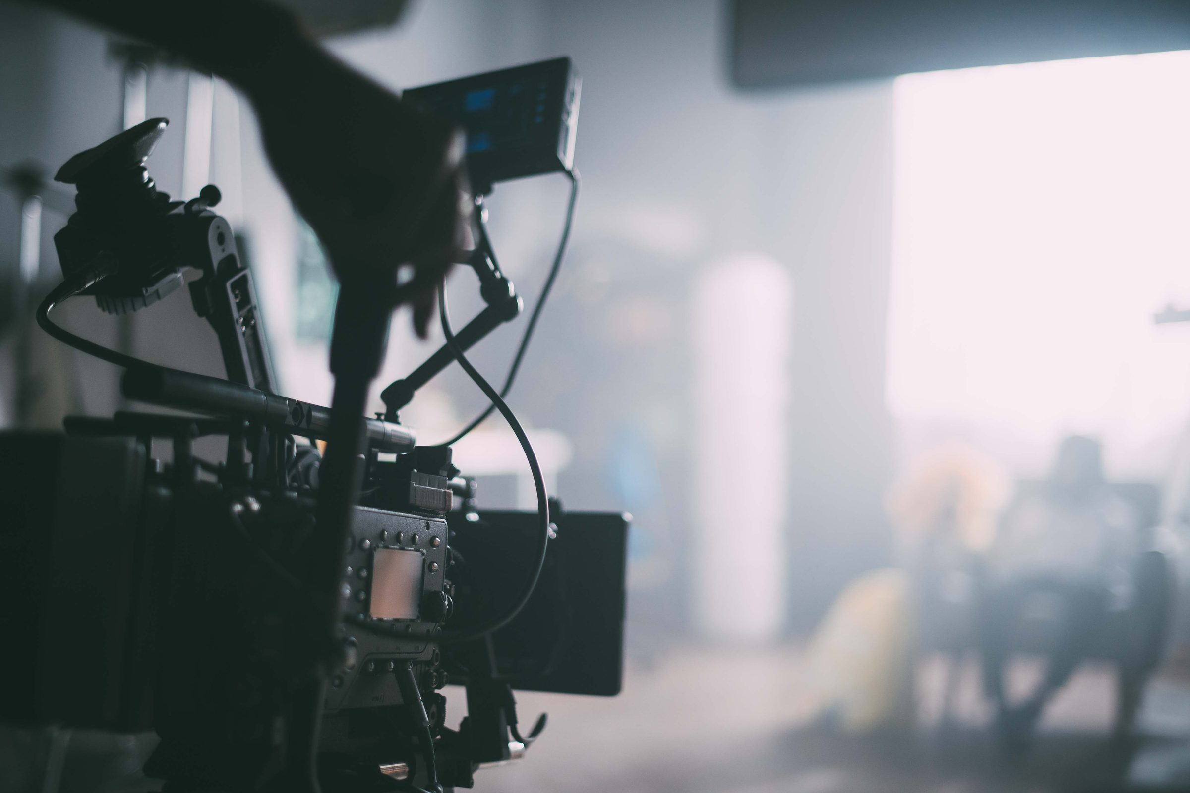 Filmkamera bei einer Produktion